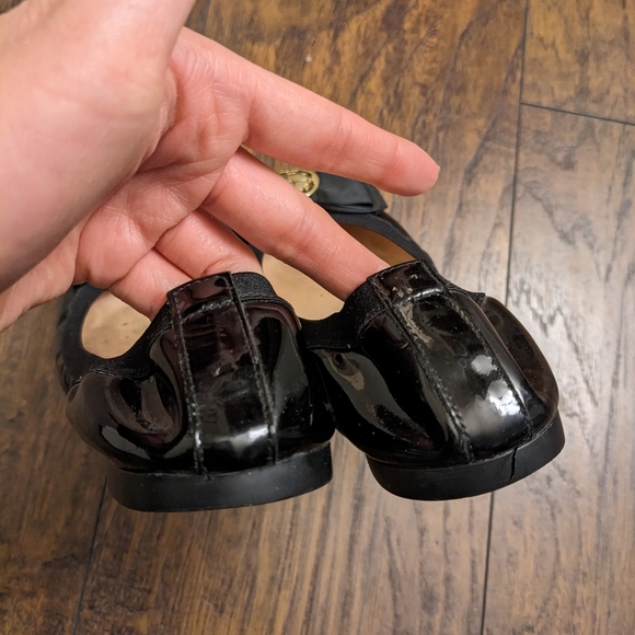 Kate Spade Patent Leather Bow Ballet Flats - Picture 4 of 9